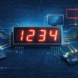 Arduino projekt 7 szegmenses kijelzőkkel – TM1637, TM1638 és MAX7219 LED vezérlés