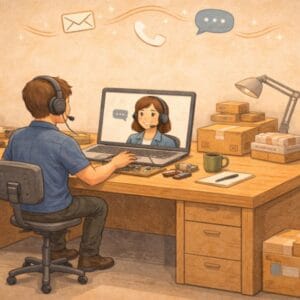 A kapcsolatfelvétel egyszerűen