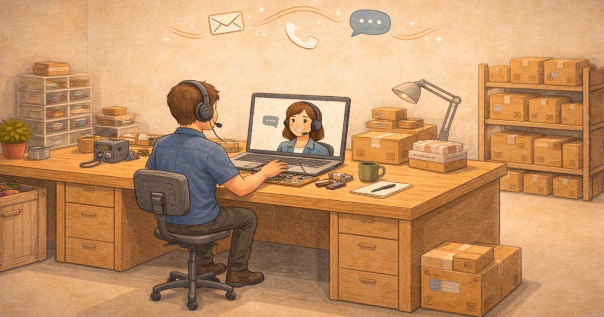 A kapcsolatfelvétel egyszerűen