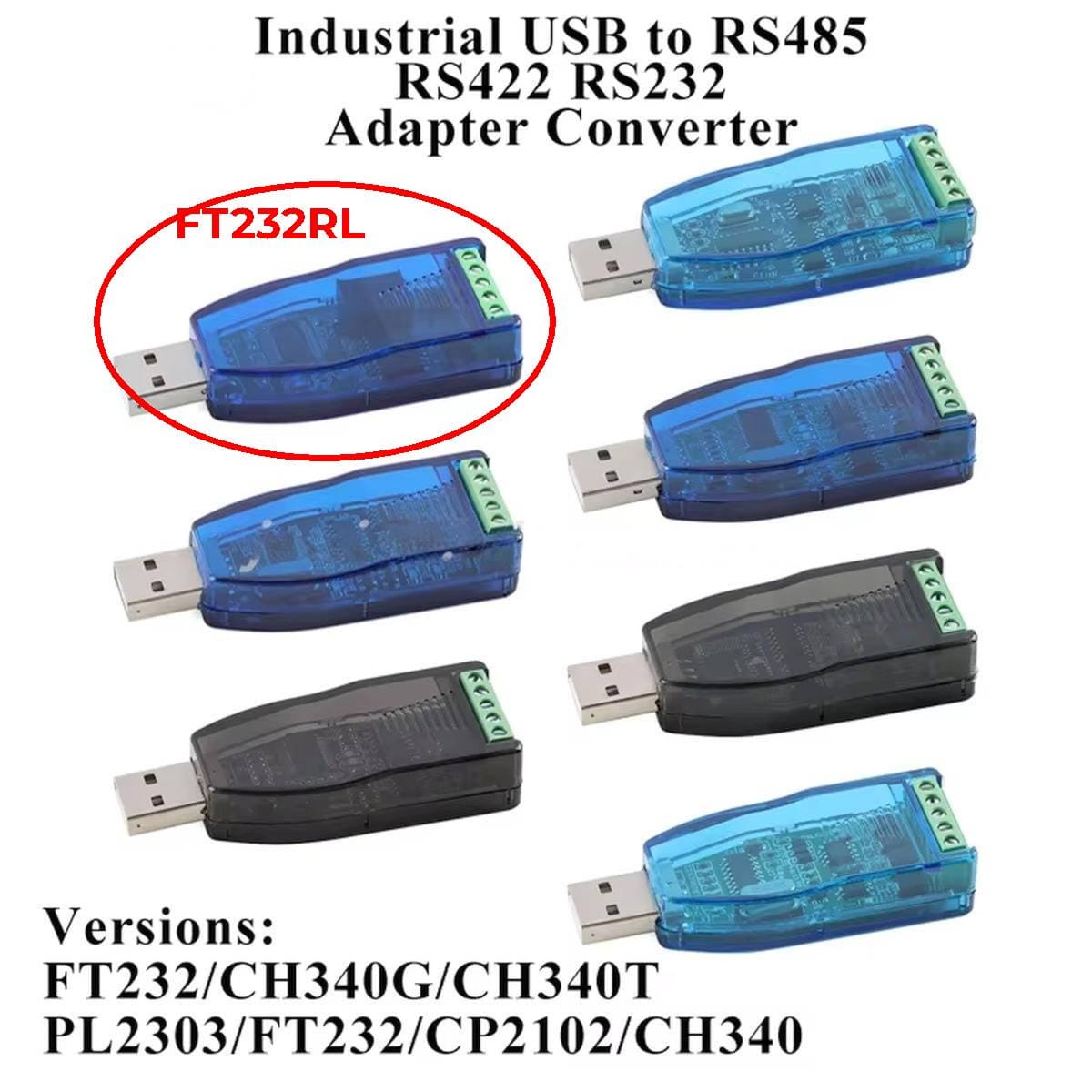 FT232 és RS485 illesztő - protected kialakítással