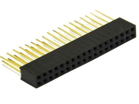 2x18 pin hüvely-tüskesor (1#, 11mm)