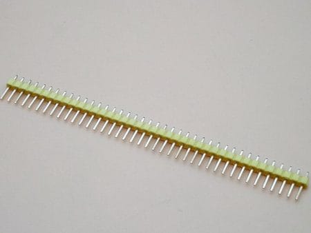 1x40 pin tüskesor (1#, 6/3, sárga) - Image 3