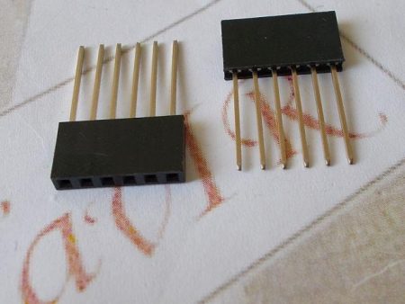 6 pin hüvely-tüskesor (1#, 11mm) - Image 2