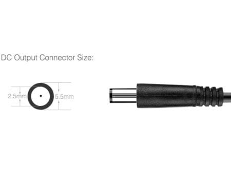 Hálózati dugasztáp/adapter (230V / 12V@2A) - Image 2