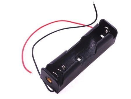 1x 18650 LiPo akkutartó (kábel)