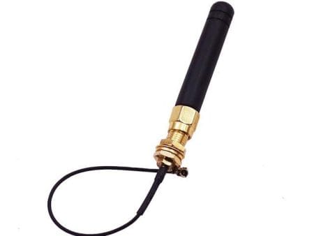 Kompakt, 868 MHz sávú LoRa antenna, mini kivitel U.FL és RP‑SMA csatlakozóval, 2 dBi nyereséggel.