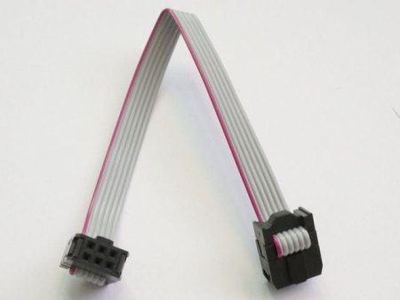 ISP6/6 kábel (STK500/MKII/USBASP(6) programozóhoz)
