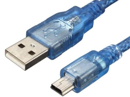 USB-A/USB-B mini kábel (30cm) - Image 5
