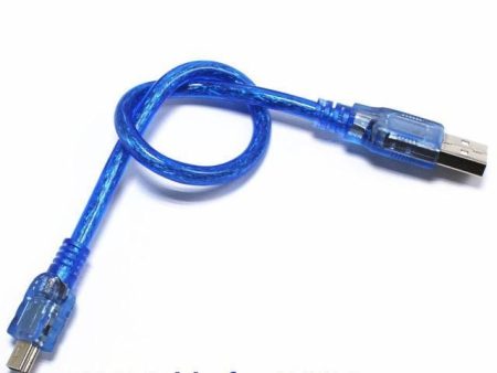 USB-A/USB-B mini kábel (30cm) - Image 4