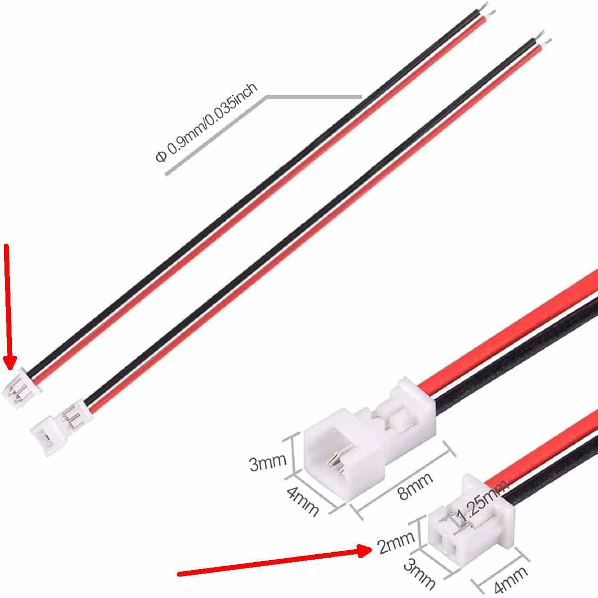 JST-GH 2pin csatlakozó – precíz csatlakozás kis méretű elektronikai eszközökben.