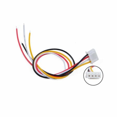 Könnyen használható elektronikai csatlakozó, 4 vezetékkel. Segít gyorsan összekötni különböző kis áramköröket. Ideális kezdőknek is.