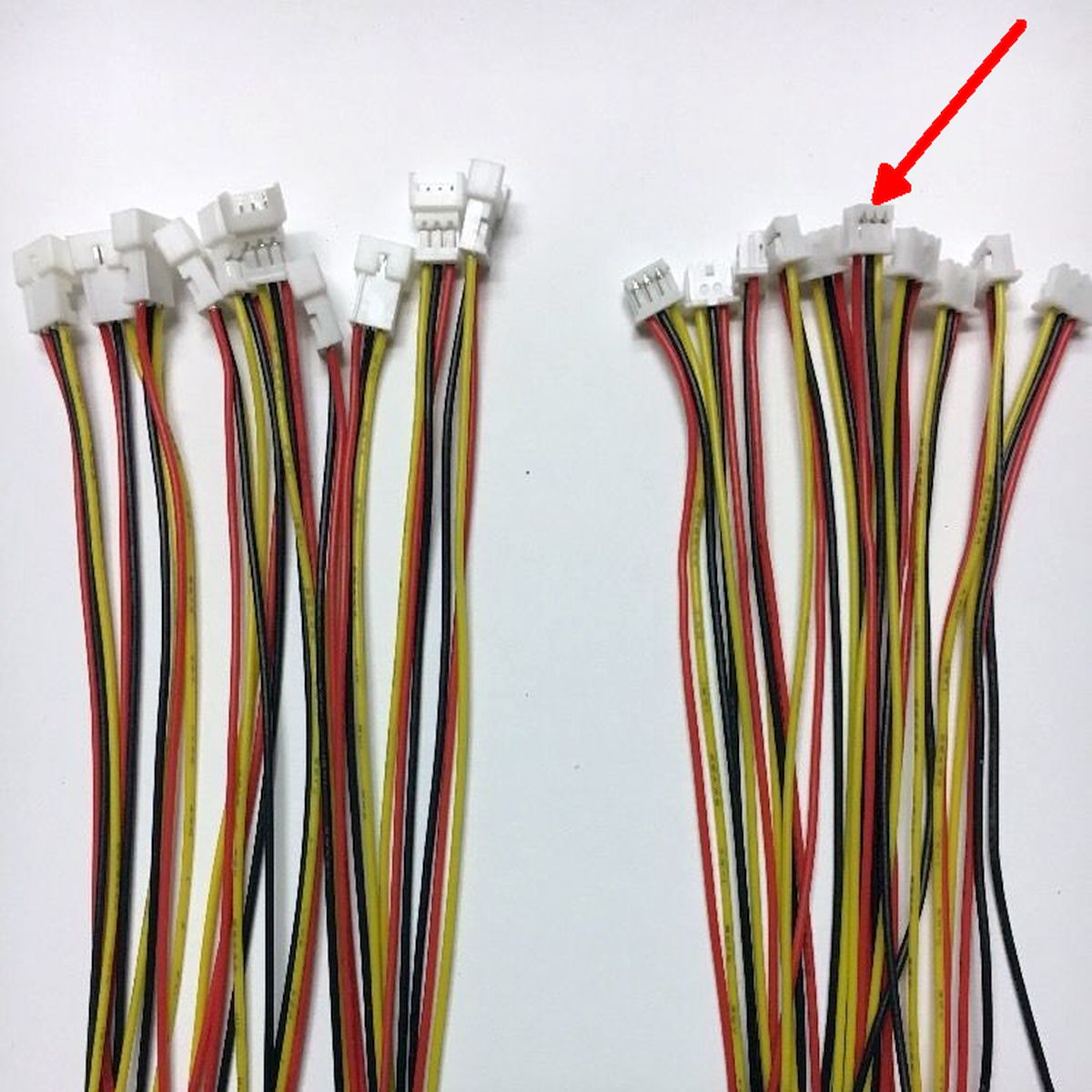 Joint Tech - A1250 csatlakozó 3 pin, 20cm kábel szerelt anya (1.25mm, micro, lengő) - Kép 3