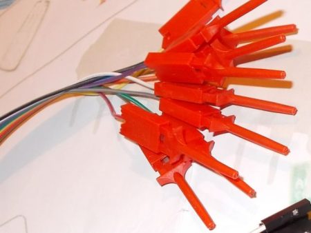 10 ér anya‑csíptető csipesz 20 cm hosszú fém rögzítés precíziós ér vezetékekhez, laboratóriumi csíptető csipesz tíz ér egyidejű kezeléséhez, 20 cm