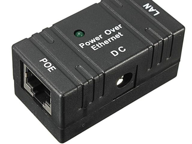 Ethernet POE feladó/leszedő (passzív RJ45/tápadapter, mini)
