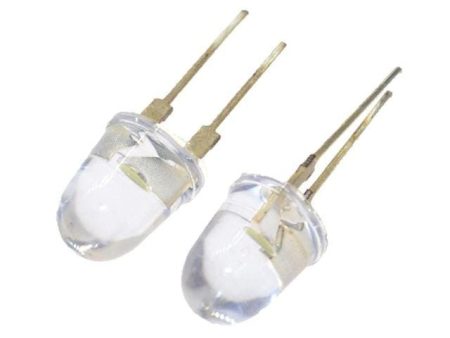 LED - Fehér csomag (10db/pack, 10mm)