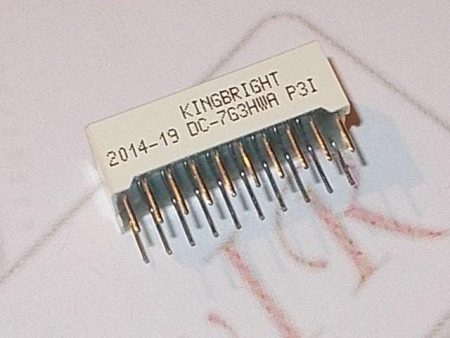 10 szegmens LED modul (1 kék-4 zöld-3 sárga-2 vörös) - Image 2