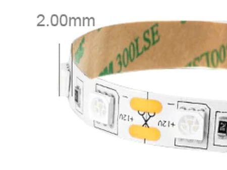 UV fényű LED-szalag (1m, fekete, 60LED/m, 5050, IP30, 12V) - Image 5