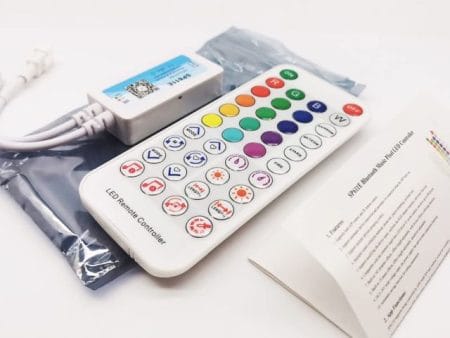 RGB LED-sor vezérlő (SP611E, USB/5V, Bluetooth, IR)