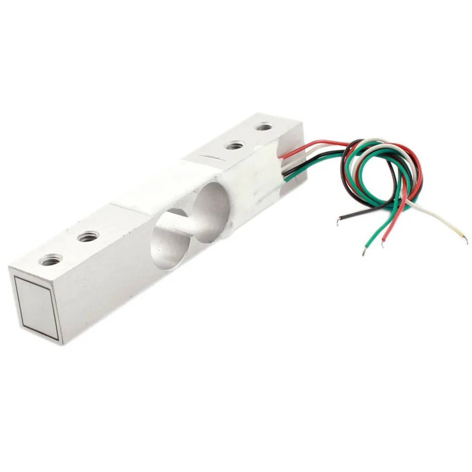 Kompakt 20 kg load cell sensor súlyméréshez, Arduino és mikrokontroller projektekhez.