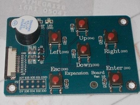 Nextion Expansion Board (Enhanced kijelzőhöz, 6x gomb, csipogó) - Image 3