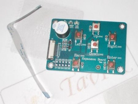 Nextion Expansion Board (Enhanced kijelzőhöz, 6x gomb, csipogó)