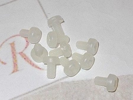 M3x5 műanyag csavar [10db/pack]