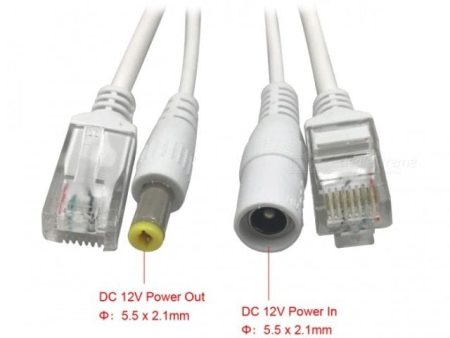 Ethernet POE feladó/leszedő (passzív RJ45/tápadapter) - Image 3