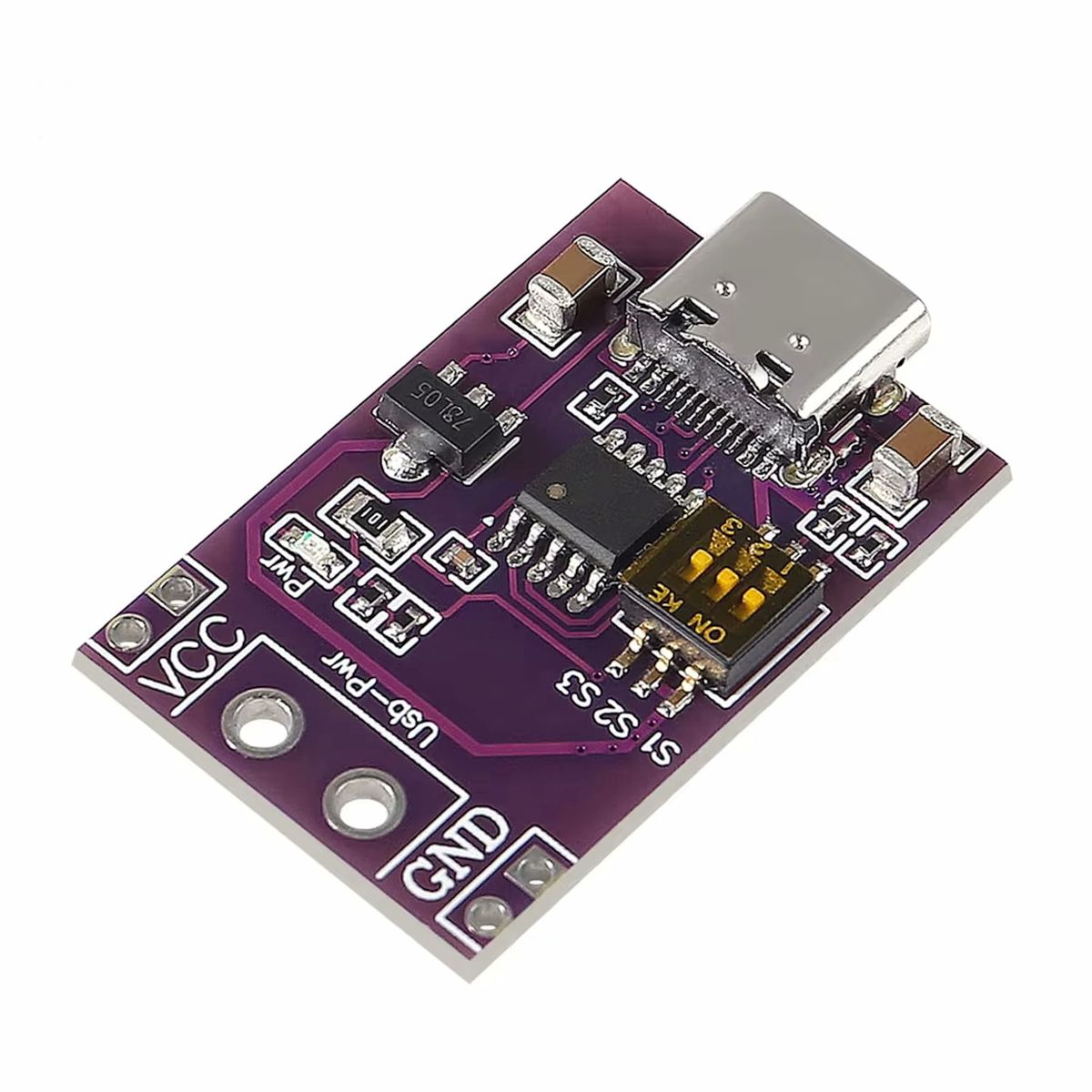 USB-C PD/QC/AFC trigger modul (5V/9V/12V/15V/20V)