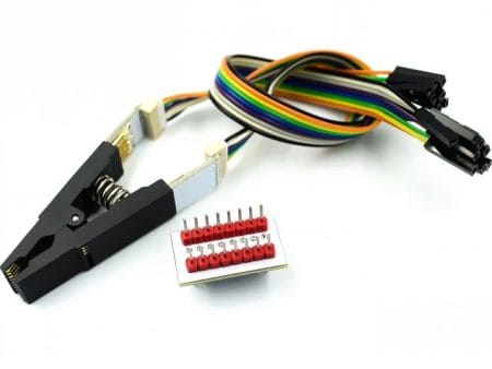 SOIC-16 teszt csipesz + DIP16
