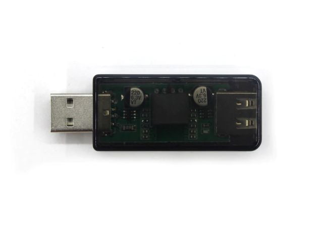 USB-A - USB-A galvanikus leválasztó (1500V, isolátor, USB 2.0 izolátor)