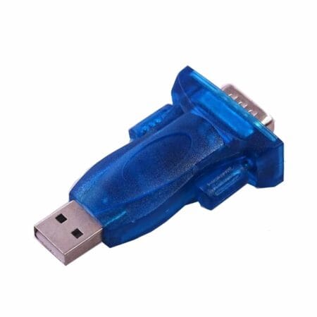 FTDI FT232 alapú USB–RS232 illesztő DB9 csatlakozóval, amely stabil soros adatkapcsolatot biztosít PC és ipari eszköz között.