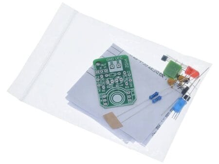 Hall mágneses indukciós szenzor / pólusfelismerő modul, magnetikus detektor (DIY KIT) [XXVII.]