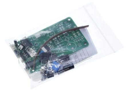 Pyroelektromos PIR mozgásérzékelő modul DIY riasztó készlet, amely érzékeli az emberi test infravörös hősugárzását és megszólaltatja a riasztót