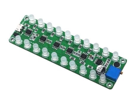 Gyakorlópanel XX. (VU meter)