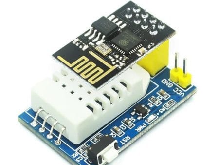 IoT - Időjárás állomás (DHT-22, ESP-01)