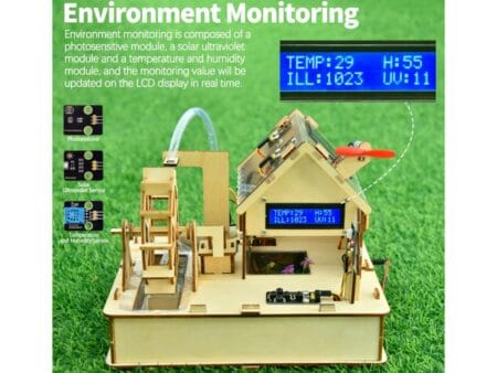 Smart Eco-Friendly House Starter Kit – Arduino kompatibilis oktatócsomag szenzorokkal és modulokkal otthonautomatizálási projektekhez