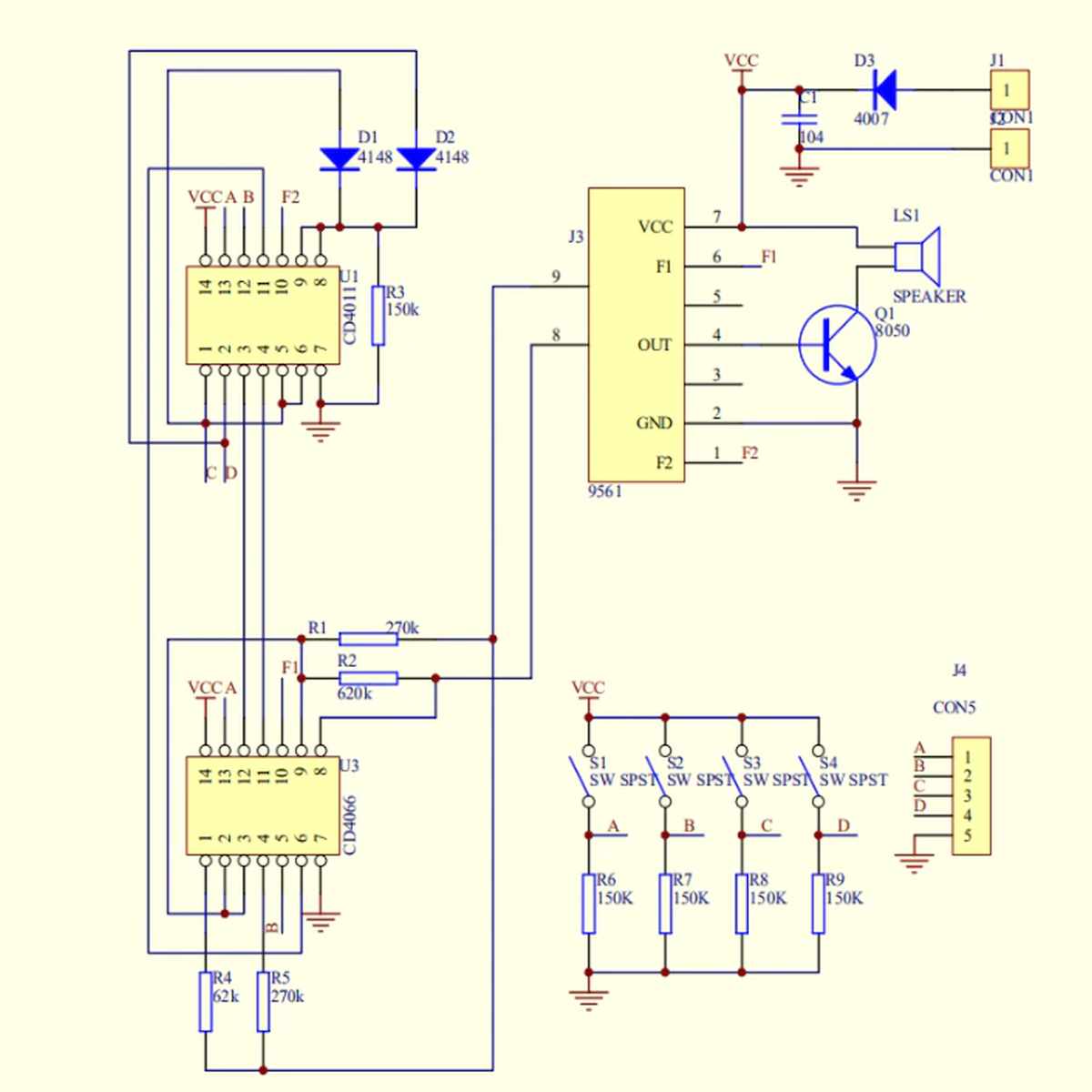 Gyakorlópanel X. (SoundBox-16 / Effekt-tár) - Image 5