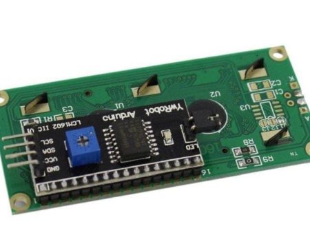 TavIR LCD (kék, 2x16, 1602) + I2CLCD bővítő (egybeszerelt) - Image 2
