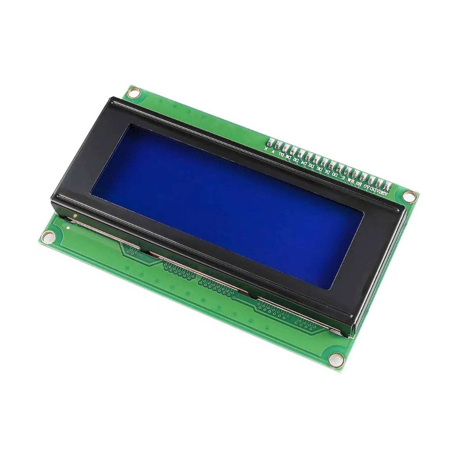 2004 LCD kijelző I2C bővítővel – kék háttérvilágításos karakteres modul