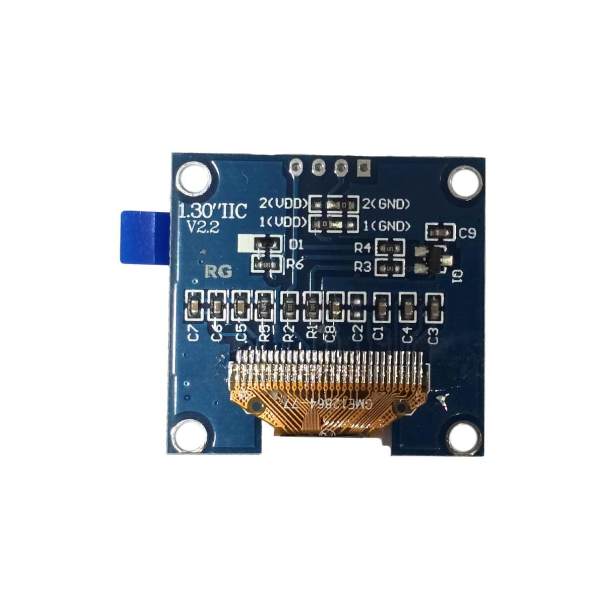 1.3" OLED (128*64, IIC, SH1106, fehér) - Kép 2
