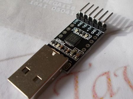USB-Soros illesztő (3V3/5V) [CP2102 chipset, mini]
