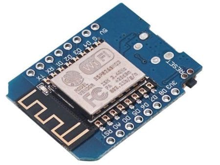 ESP8266/D1 WiFi-Serial modul alappanel (D1 mini, ESP-12, ESP12F, USB-C) - Image 5