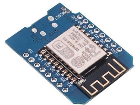 ESP8266/D1 WiFi-Serial modul alappanel (D1 mini, ESP-12, ESP12F, USB-C) - Image 4