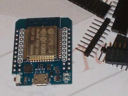 ESP32/D1 WiFi-Serial modul alappanel (ESP32S/ESP-WROOM-32, CH9102) - Image 3