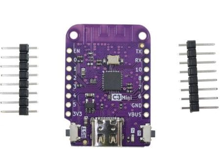 ESP/D1 mini - ESP32-C3 mini WiFi/Bluetooth alappanel (ESP32-C3FH4) [1.0.0.]