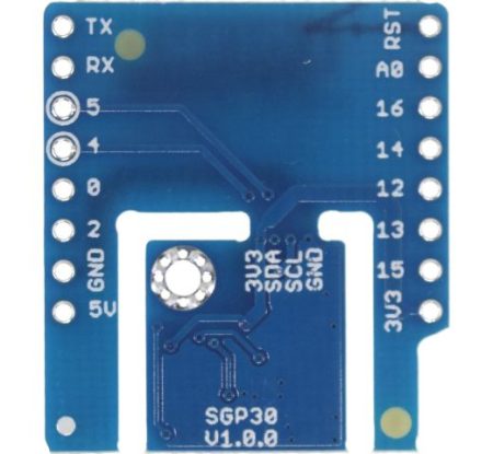 ESP/D1 mini - légminőség- (VOC) érzékelő shield (D1 - SGP30 shield) - Image 2