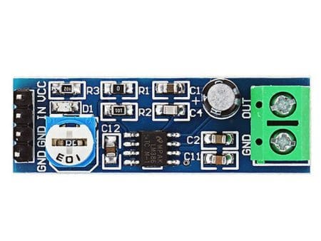 1W erősítő (LM386 / 20x)