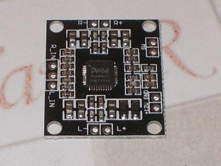 2x15W erősítő (PAM8610)