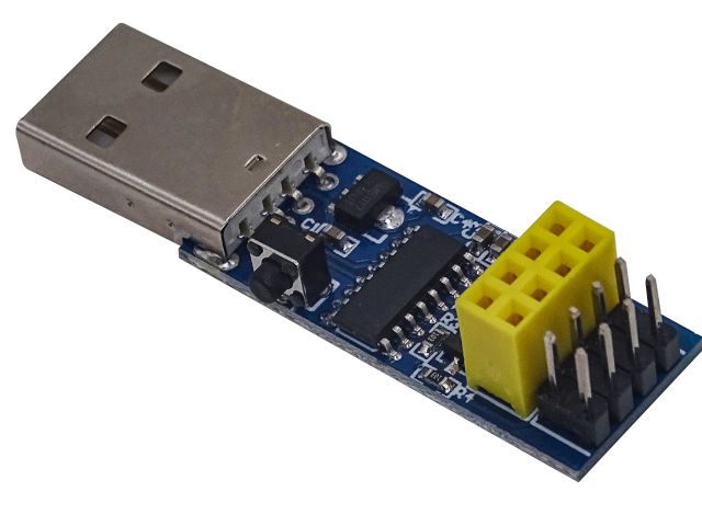 USB-Soros ESP-01/ESP/ESP32 illesztő (programozó, ESP LINK, CH340)