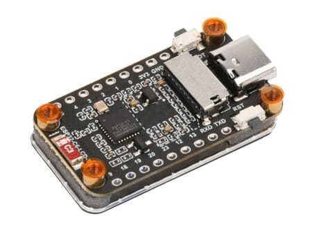 Az ESP32-C6 1,47 hüvelykes LCD fejlesztőpanel kompakt méretű, színes kijelzővel és Wi-Fi 6, valamint Bluetooth 5 támogatással rendelkezik, ideális választás IoT és HMI projektekhez